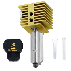 Buy 2 pcs，get 1 free 1 Pack A1 Mini/A1 Hotend Print Head Brass Hot End Kit Extruder Upgrade High-Temperature 0.4MM Hardened Steel Nozzle Replacement with 1PCS Silicone Cover Sock for Bambu Lab 3D Printer Accessories